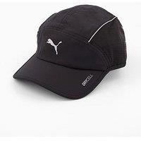 Puma Unisex Running Short Visor 5 Panel Cap - Puma Black