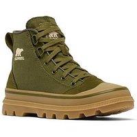 Sorel Womens Scout N About Mid Sneaker - Green