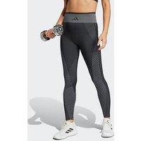 Adidas Womens Training Knit 7/8 Tights - Black