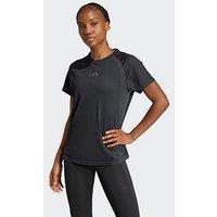 Adidas Womens Training Seamless T-Shirt - Black