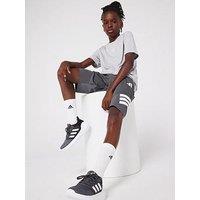 Adidas Junior Boys Training Nxt Shorts - Grey/White