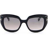 Tom Ford Saltzman Butterfly Sunglasses - Black