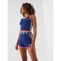 Adidas Womens Training Hyperglam Tank - Dark Blue/White/Pink Fusion