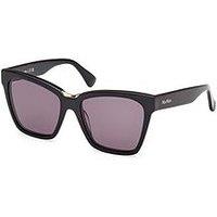 Max Mara Spark3 Rectangular Classic Sunglasses - Shiny