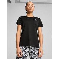 Puma Womens Training Essential Crew T-Shirt - Black