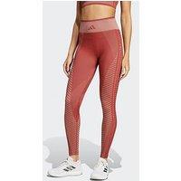 Adidas Womens Training Knit 7/8 Tights - Red