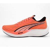 Puma Mens Running Velocity Nitro 3 Trainers - Glowing Red-Puma Black