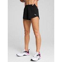 Puma Women'S Training Essential 3 Inch Woven Shorts - Black