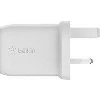 Belkin 65W Power Delivery Dual Usb-C Gan Wall Charger-White