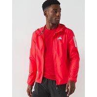 Adidas Mens Running Own The Run Jacket - Pure Ruby