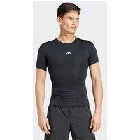 Adidas Mens Training Techfit T-Shirt - Black