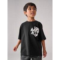Smallsaints Asb2 Grunge T-Shirt - Black