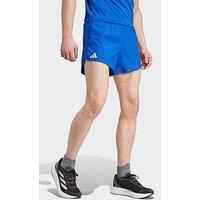 Adidas Mens Running Adizero Shorts - Blue