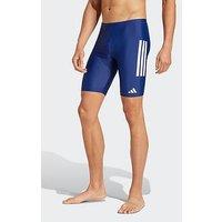 Adidas Mens 3 Stripe Jammer Swim Shorts - Navy