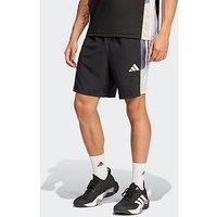 Adidas Mens Train Essentials Colour Block Shorts - Black