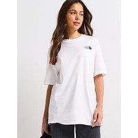 The North Face Women'S Short Sleeve Essential Oversized Tee - White