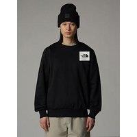 The North Face Men'S Fine Crew Sweatshirt - Black