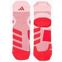 Adidas Unisex Running X Adizero Socks - Red