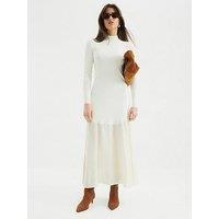 River Island Woven Skirt Dress - Cream