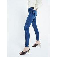 River Island High Rise Jeans - Blue