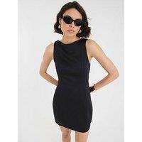 River Island Shift Mini Dress - Black