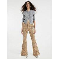 River Island Tiger Trouser - Beige
