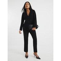 River Island Petite Slim Ankle Grazer - Black