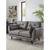 Very Home Paulo Faux Leather 2 Seater Standard Back Sofa - Fsc Certified