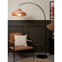 Very Home Black Arc Floor Lamp