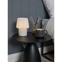 Very Home Swirl Glass Table Lamp