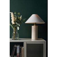 Michelle Keegan Home Travertine Water Printed Table Lamp