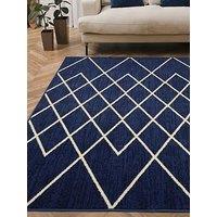 The Very Collection Maestro Berber Denim Blue Rug
