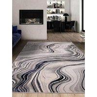 Dusk Wave Navy Rug
