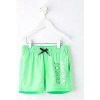 Jack & Jones Mini Younger Boys Maui Double Logo Swim Shorts - Summer Green