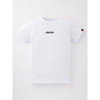 Ellesse Junior Boys Valera T-Shirt - White