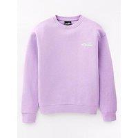 Ellesse Junior Girls Vendellas Crew Sweatshirt - Purple