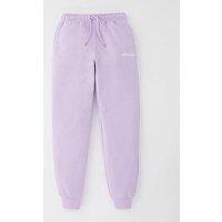 Ellesse Junior Girls Dixie Jogging Bottoms - Purple
