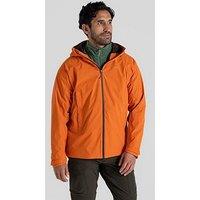 Craghoppers Mens Ponsa Waterproof Jacket -Papaya Orange