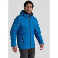 Craghoppers Mens Compresslite Ix Hooded Insulated Jacket -Fresh Blue