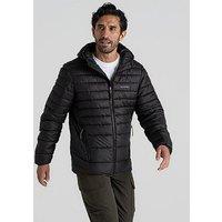 Craghoppers Mens Compresslite Ix Hooded Insulated Jacket - Black