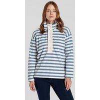 Craghoppers Womens Jordi Overhead Fleece - Seaside Blue Stripe