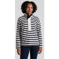 Craghoppers Womens Jordi Overhead Fleece - Blue Stripe
