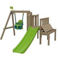 Tp Forest Toddler Wooden Swing Set & Slide