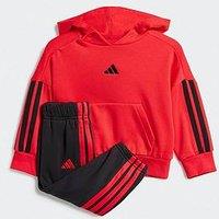 Adidas Sportswear Infant Boys Essentials Tracksuit - Red