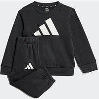 Adidas Sportswear Infant Unisex Essentials Tracksuit - Black
