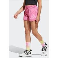Adidas Sportswear Junior Girls Essentials Shorts - Pink