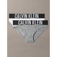 Calvin Klein Girls 2 Pack Intense Power Bikini Briefs - Multi