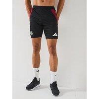 Adidas Mens Manchester United Training Tiro 24 Short - Black