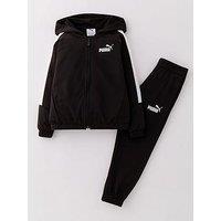 Puma Kids Boys Tracksuit - Black