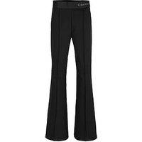 Calvin Klein Jeans Girls Punto Flare Tape Pants - Black
